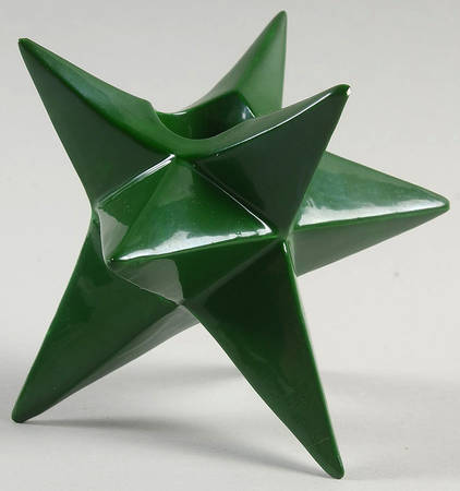 Christmas Star Figural Candlestick