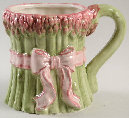 Asparagus and Ribbon by Fitz &amp; Floyd