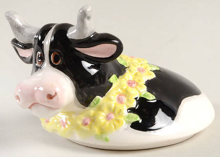 Daisy Cow Lid for Sugar Bowl