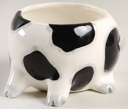 Daisy Cow Sugar Bowl No Lid