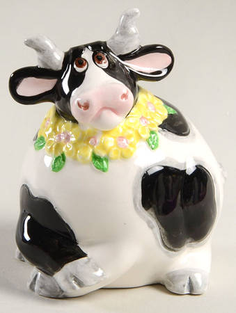 Daisy Cow Salt Shaker