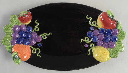 FIT124 12" Oval Tray