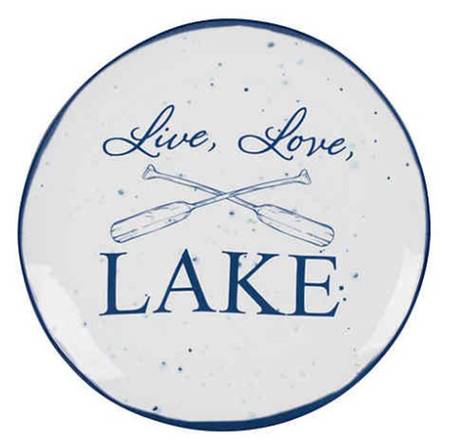 Lake Salad/Dessert Plate