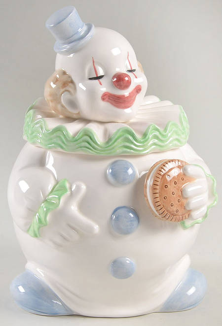 Circus Cookie Jar & Lid