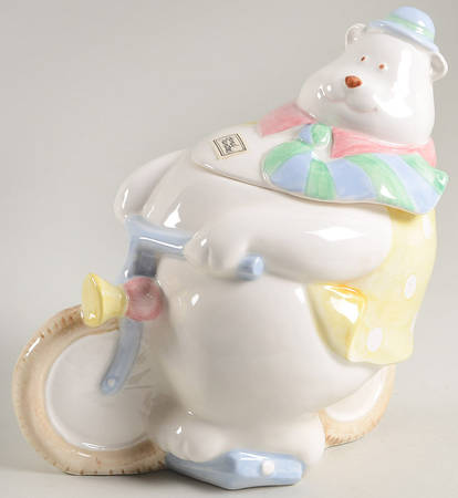 Circus Candy Jar & Lid