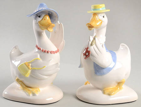 Barnyard Animals China Bookend - Set of 2