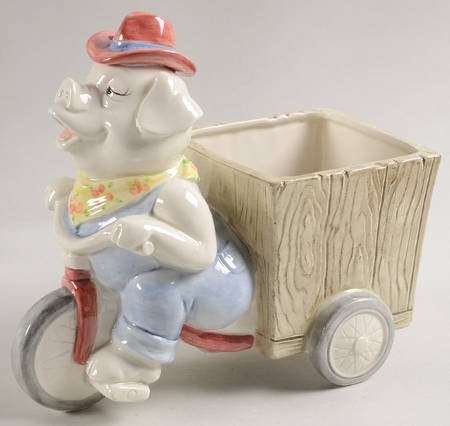 Barnyard Animals Figural Planter