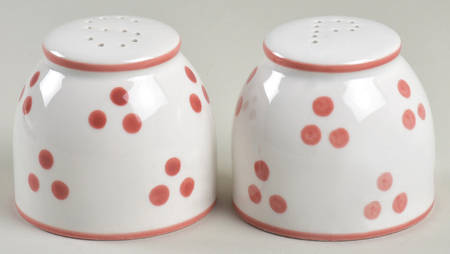 Village Fair Red Salt & Pepper Set