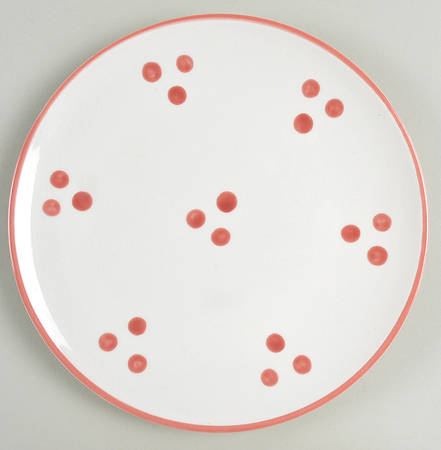 Village Fair Red Cookie Plate by Fitz & Floyd