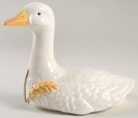 French Country Goose Lid for Tureen