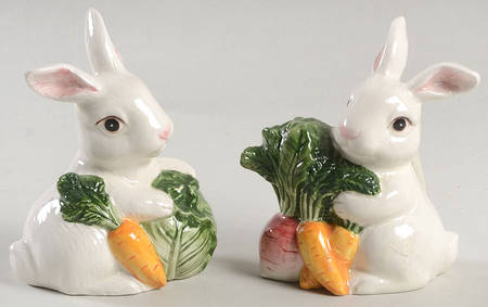 Garden Rabbit Salt & Pepper Set