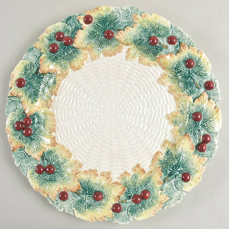 Woodland Foliage 12" Chop Plate (Round Platter)