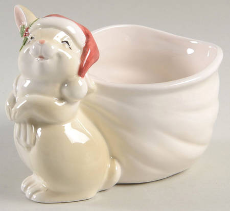 Happy Christmas Rabbit by Fitz &amp; Floyd
