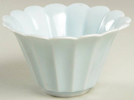 Chrysanthemum (Celacon Blue) Rice Bowl