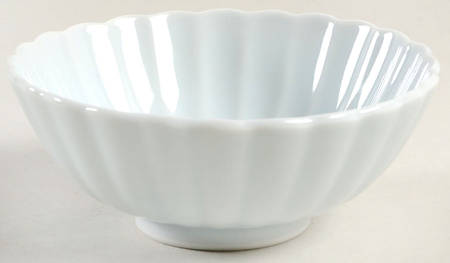 Chrysanthemum (Celacon Blue) 4" Round Bowl