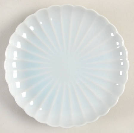 Chrysanthemum (Celacon Blue) 4" Ashtray