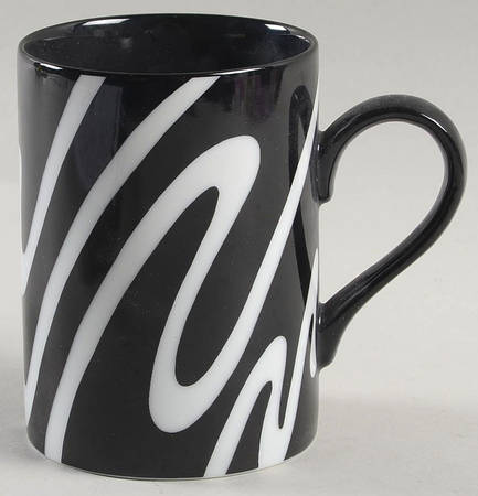 Rive Gauche (White on Black) Mug