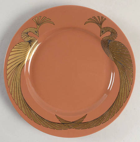 Phoenix d'Or (Gold on Sandalwood) by Fitz &amp; Floyd