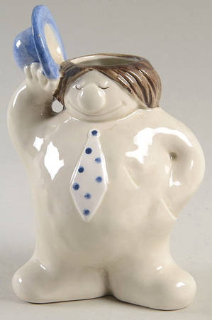Hats Off 5" Bud Vase