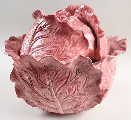 Vegetable Harvest Cabbage Tureen & Lid