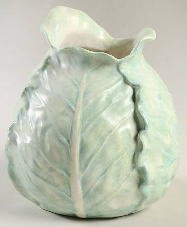 Vegetable Harvest Cabbage 6" Vase