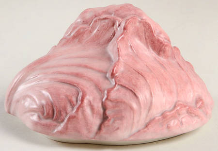 Vegetable Harvest Cabbage Lid for Figural Covered Box