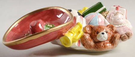 Southwest Santa Lid for Cookie Jar