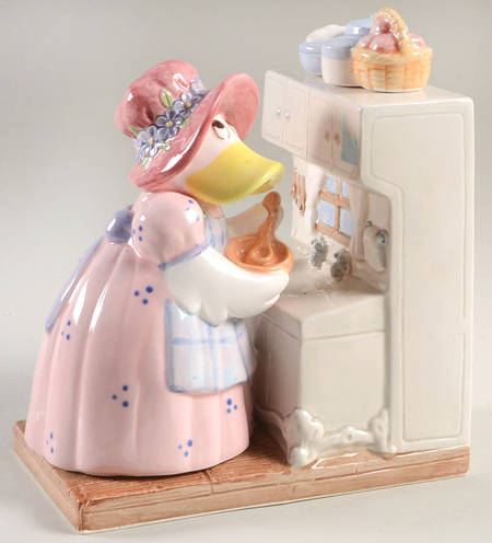 Dolly Duck Single China Bookend