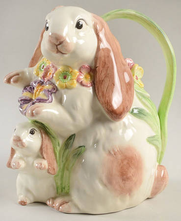 Flop Eared Bunny Teapot & Lid