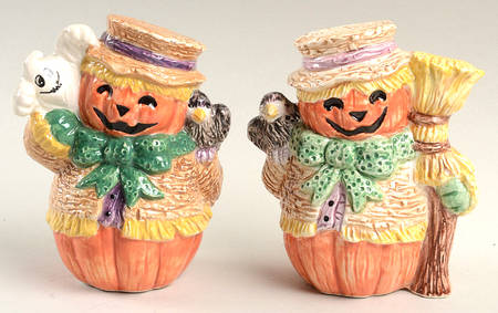Jack O Lantern Salt & Pepper Set