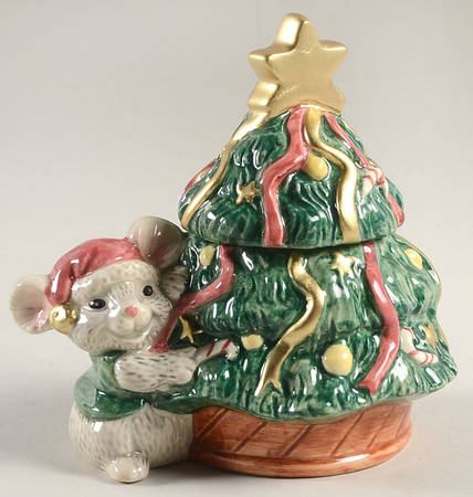 Holiday Bear Sugar Bowl & Lid