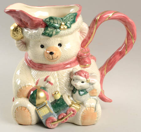 Holiday Bear 64 Oz Pitcher