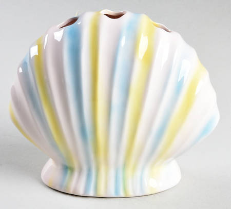 Rainbow Shell Toothbrush Holder