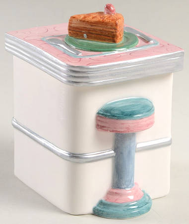 Kitchy's Diner Sugar Bowl & Lid