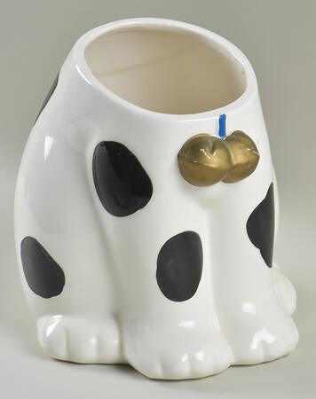 Puppy Love Cookie Jar No Lid by Fitz & Floyd