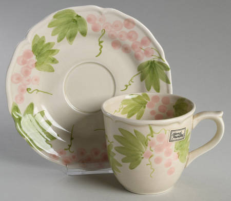 Le Treille Flat Cup & Saucer Set