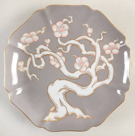 Plum Blossom Gray by Fitz &amp; Floyd