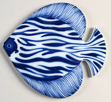 Fishes Blue Trivet