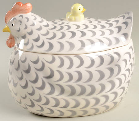 Country Kitchen Medium Canister & Lid