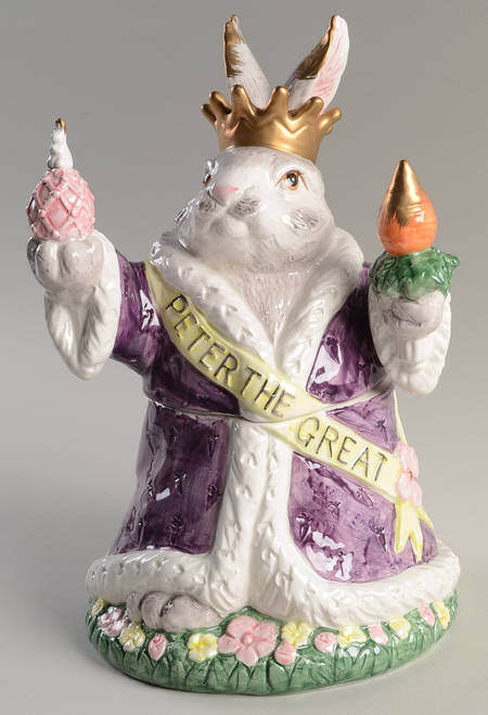 Peter the Great Cookie Jar & Lid