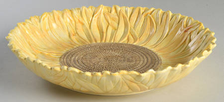 Sunflower 11" Round Serving Bowl
