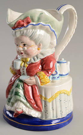 Staffordshire Christmas 16 Oz Toby Jug