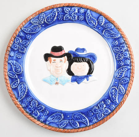 Bubba Que Canape Plate