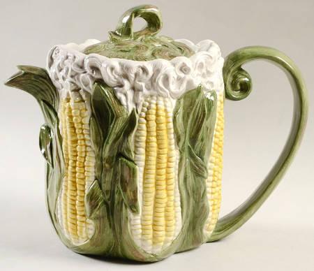 Corn (Omnibus) Teapot & Lid