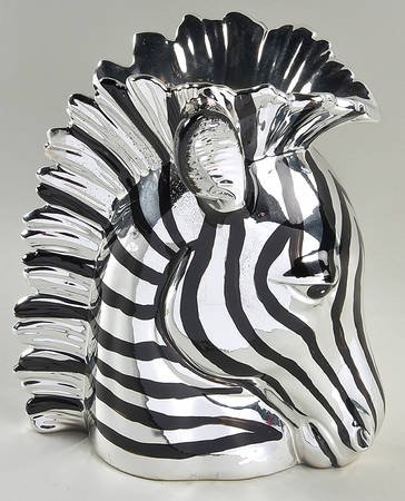 Zebra Silver Finish by Fitz &amp; Floyd