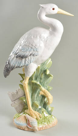 Figurines & Centerpieces Egret Looking Forward Figurine