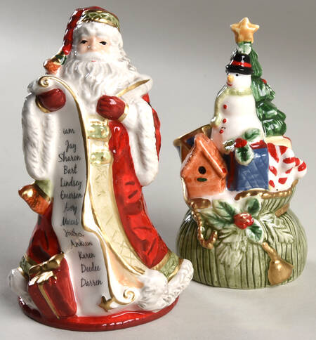 Holiday Home Figural Salt & Pepper Set