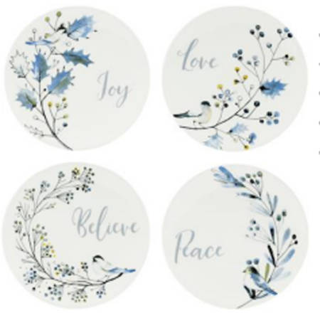 Noel Noir Appetizer Plate