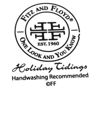 Holiday Tidings 12" Cookie Platter