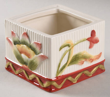 Woodland Holiday Trinket Box No Lid